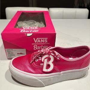 Barbie Vans. Size 8. Womans.